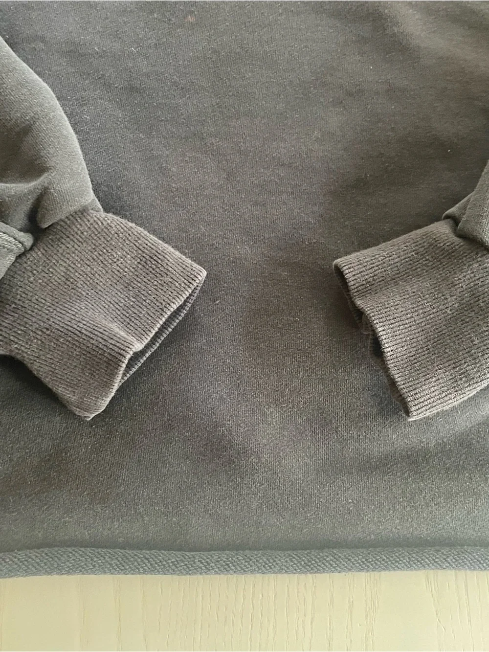 Lululemon Perfectly Oversized Crew Black - Altered